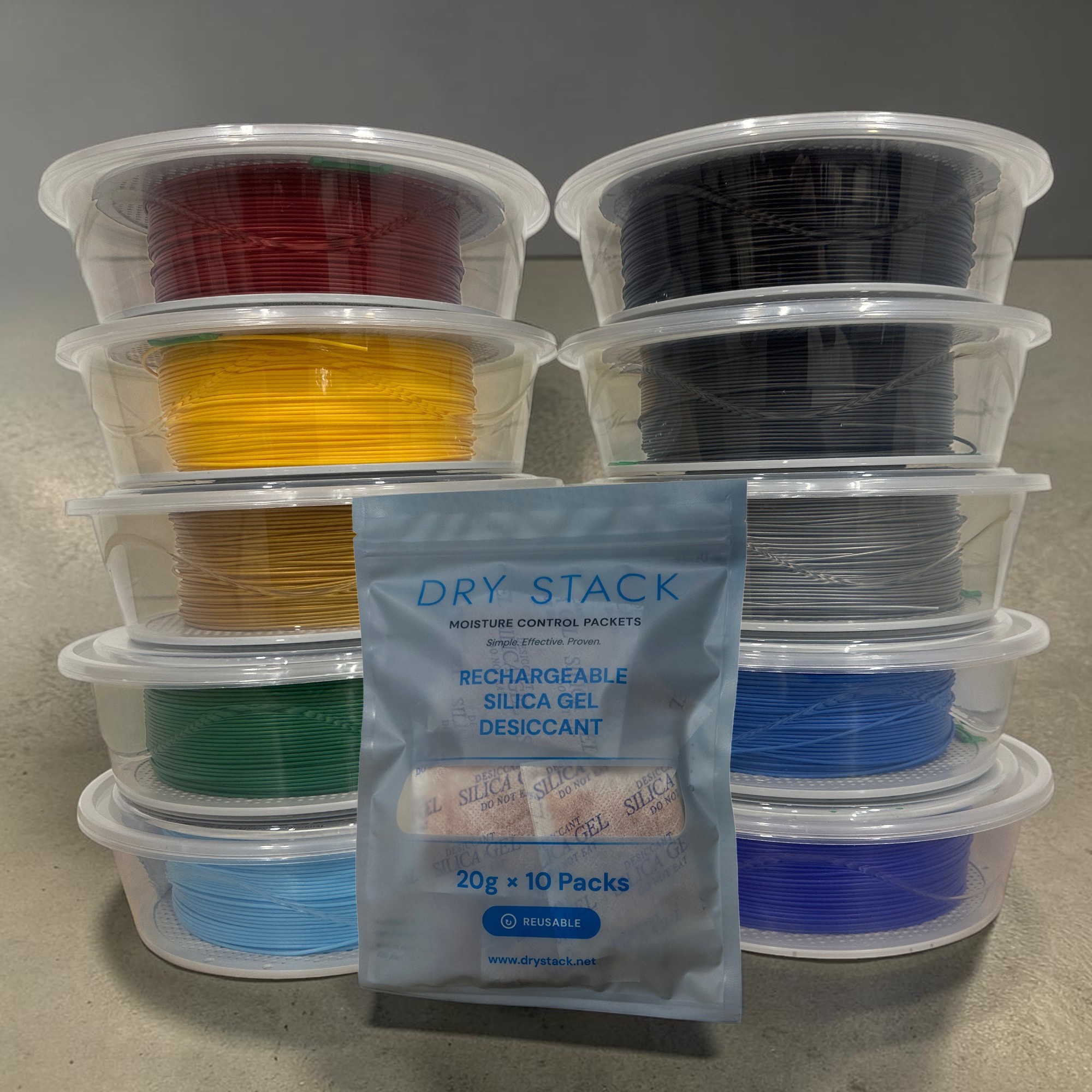 DRY STACK — Filament Storage That Actually Works